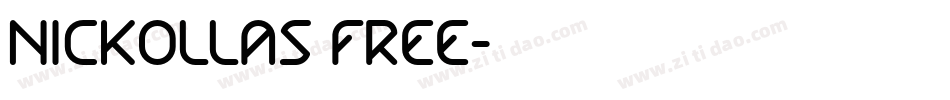 Nickollas Free字体转换